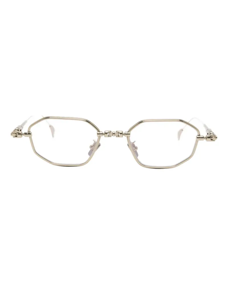 KUBORAUM geometric-frame glasses - Gold Gold