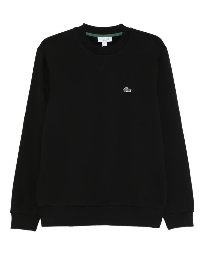 Lacoste Sweatshirt mit Logo-Detail - Schwarz Schwarz