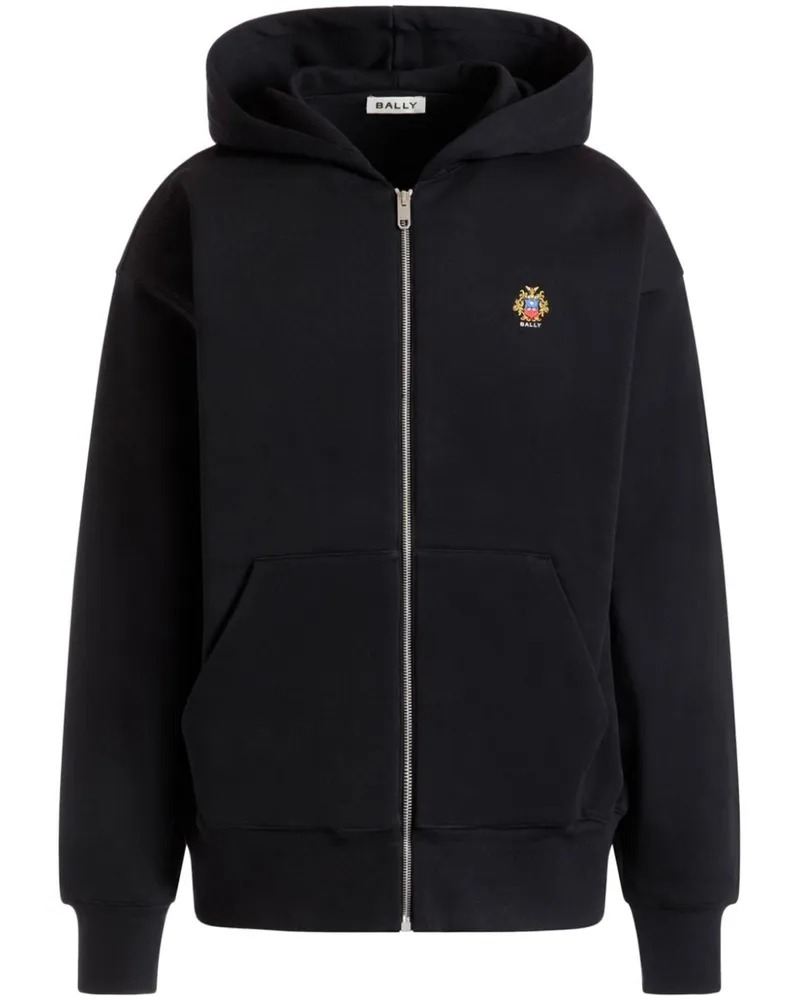 Bally Hoodie mit Logo-Stickerei Schwarz