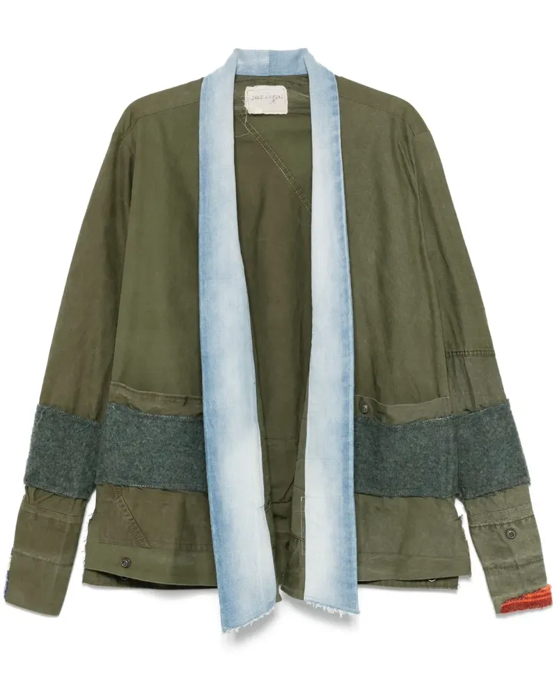 Greg Lauren Army Tent Eli Jacke - Grün Grün