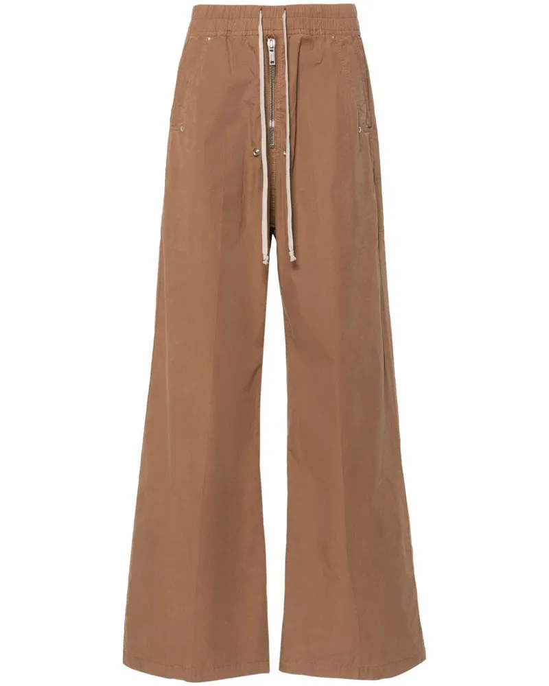 DRKSHDW by Rick Owens Geth Bela Wide-Leg-Hose Braun