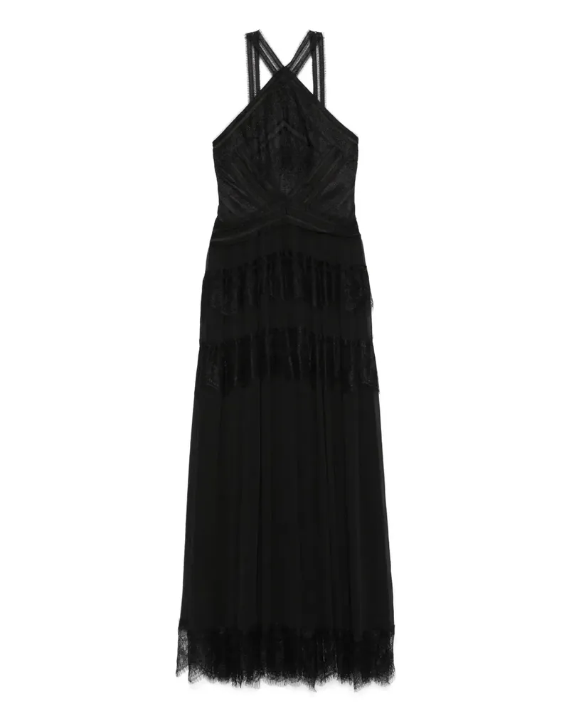Ermanno Scervino Maxikleid aus Spitze - Schwarz Schwarz