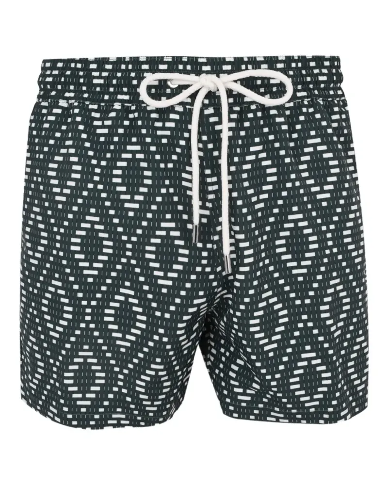 Frescobol Carioca Rio printed swim short - Grün Grün