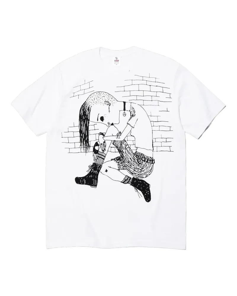 Supreme Being graphic-print T-shirt - Weiß Weiß