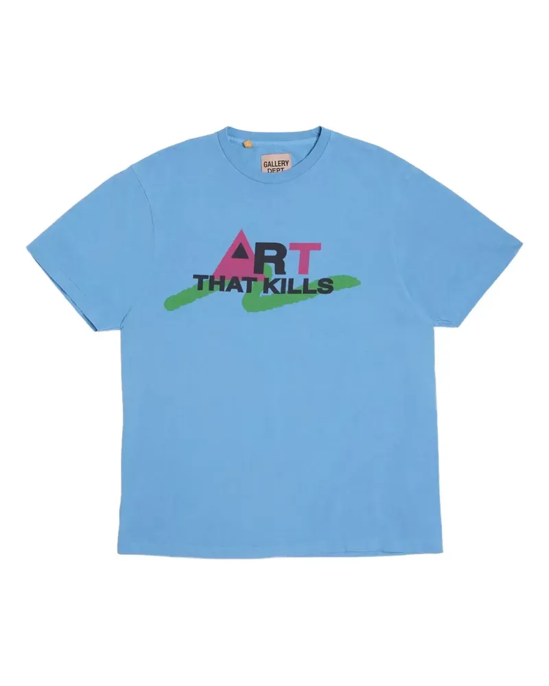 GALLERY DEPT. Art That Kills T-Shirt - Blau Blau