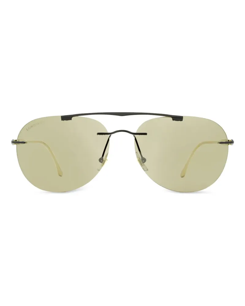 Longines 0008H Sonnenbrille - Schwarz Schwarz
