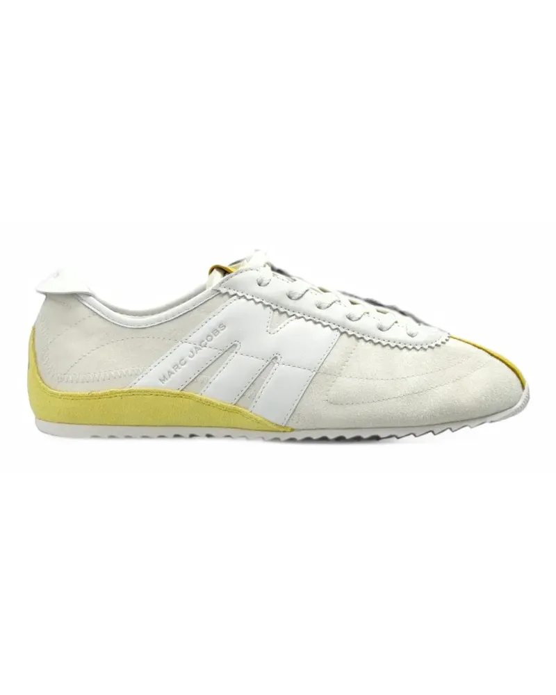 Marc Jacobs The Brushed Satin 400 Bleecker Runner Sneakers - Nude Nude