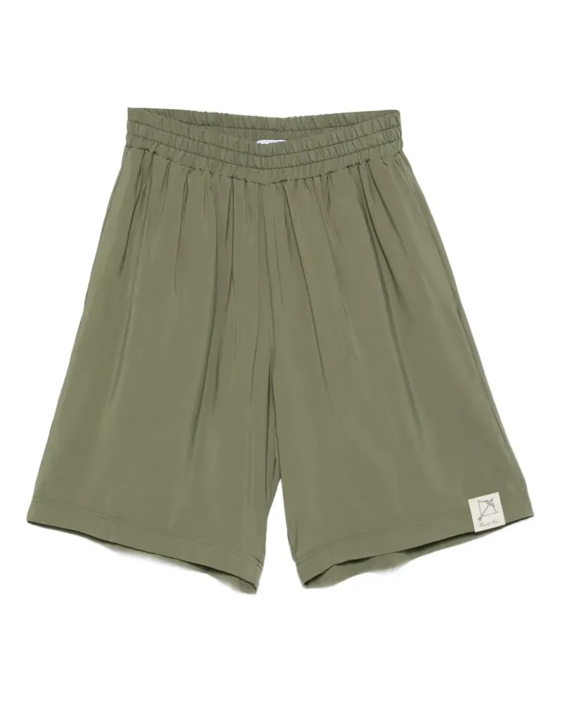 Family First Shorts mit elastischem Saum - Grün Grün