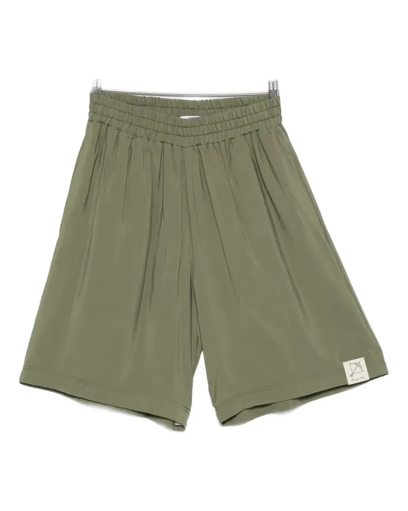 Family First elasticated-trim shorts - Grün Grün