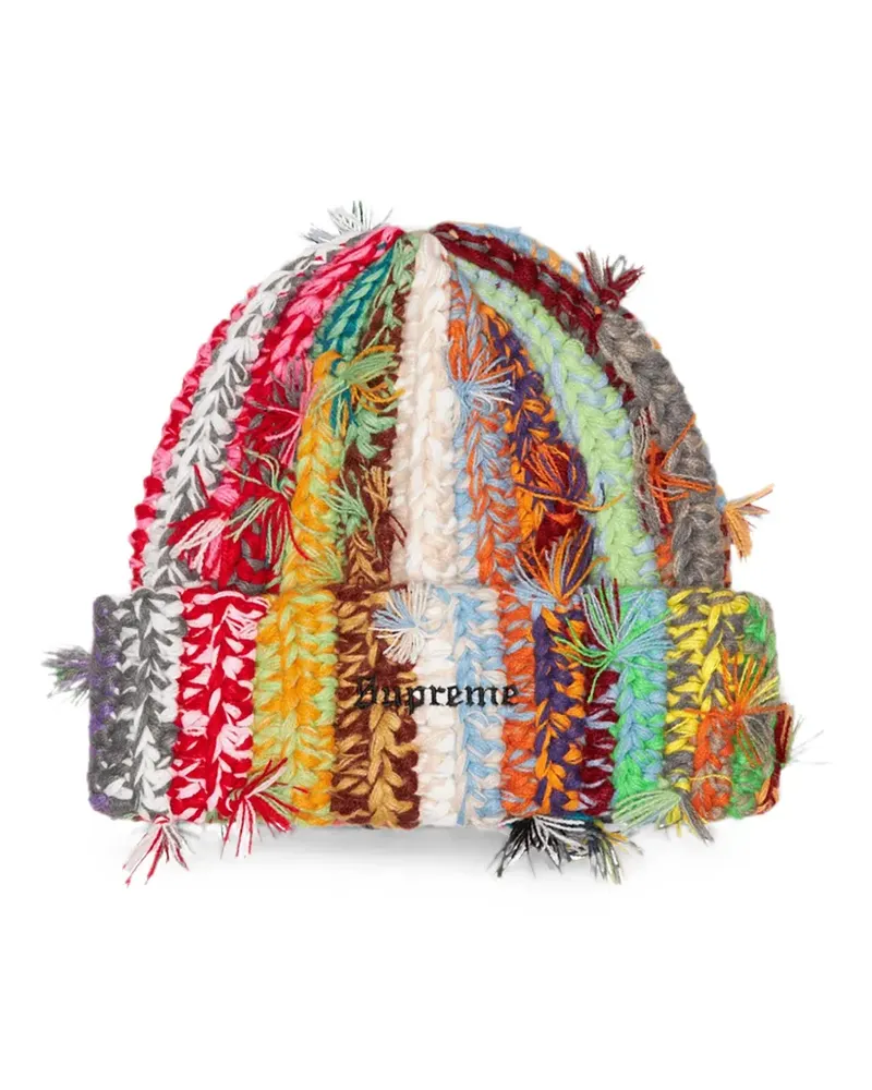 Supreme Being Grob gestrickte Beanie - Nude Nude