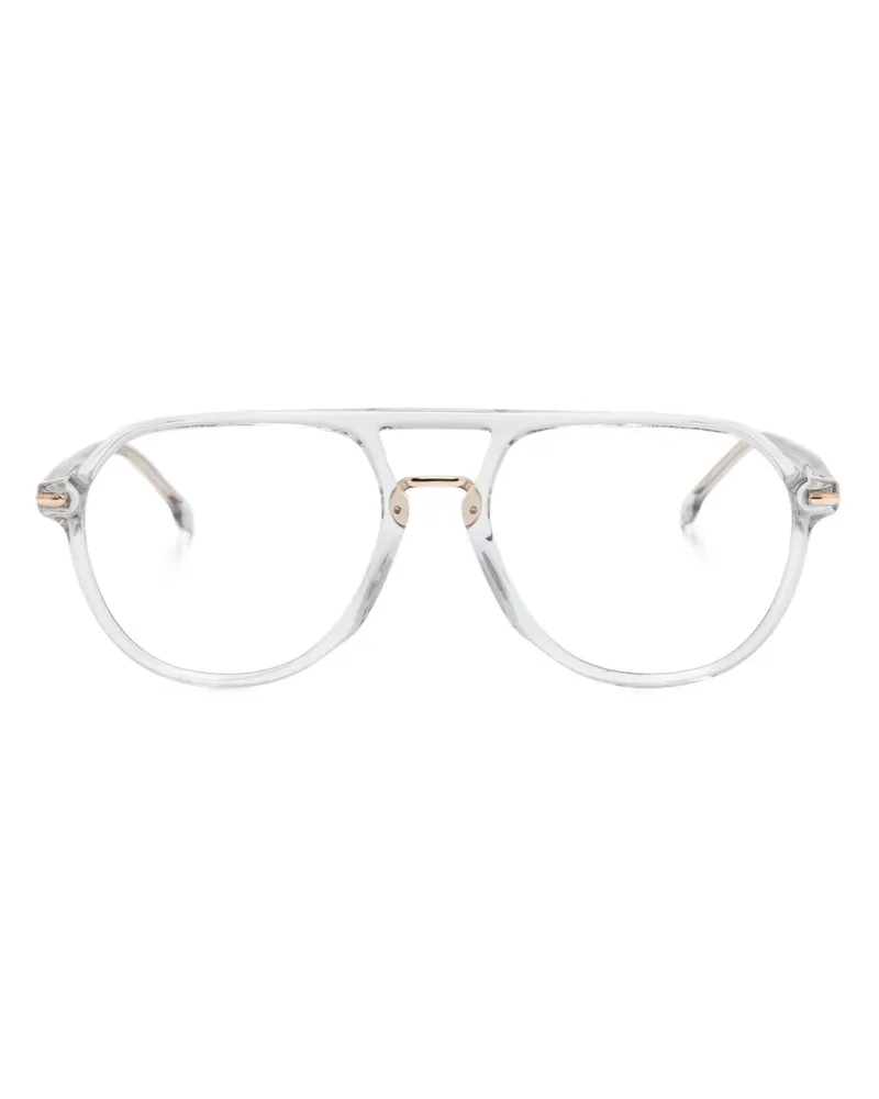 Carrera Klassische Pilotenbrille - Weiß Weiß