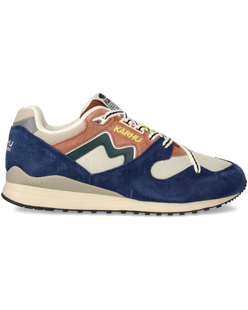Karhu Synchron Lauf-Sneakers mit Wildledereinsätzen - Blau Blau