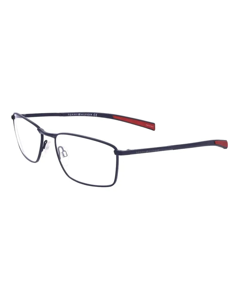 Tommy Hilfiger Brille mit eckigem Gestell - Blau Blau
