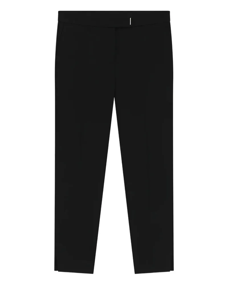 HUGO BOSS Hose mit Seitenschlitz - Schwarz Schwarz