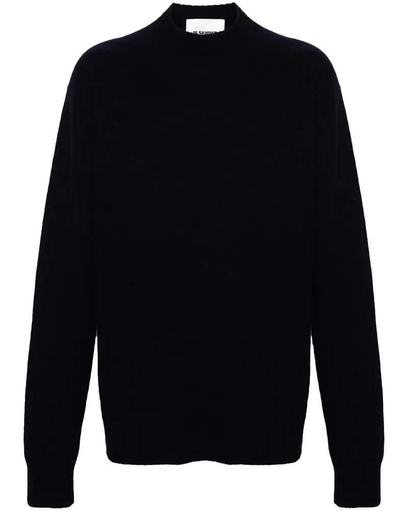 Jil Sander Pullover mit rundem Ausschnitt - Blau Blau