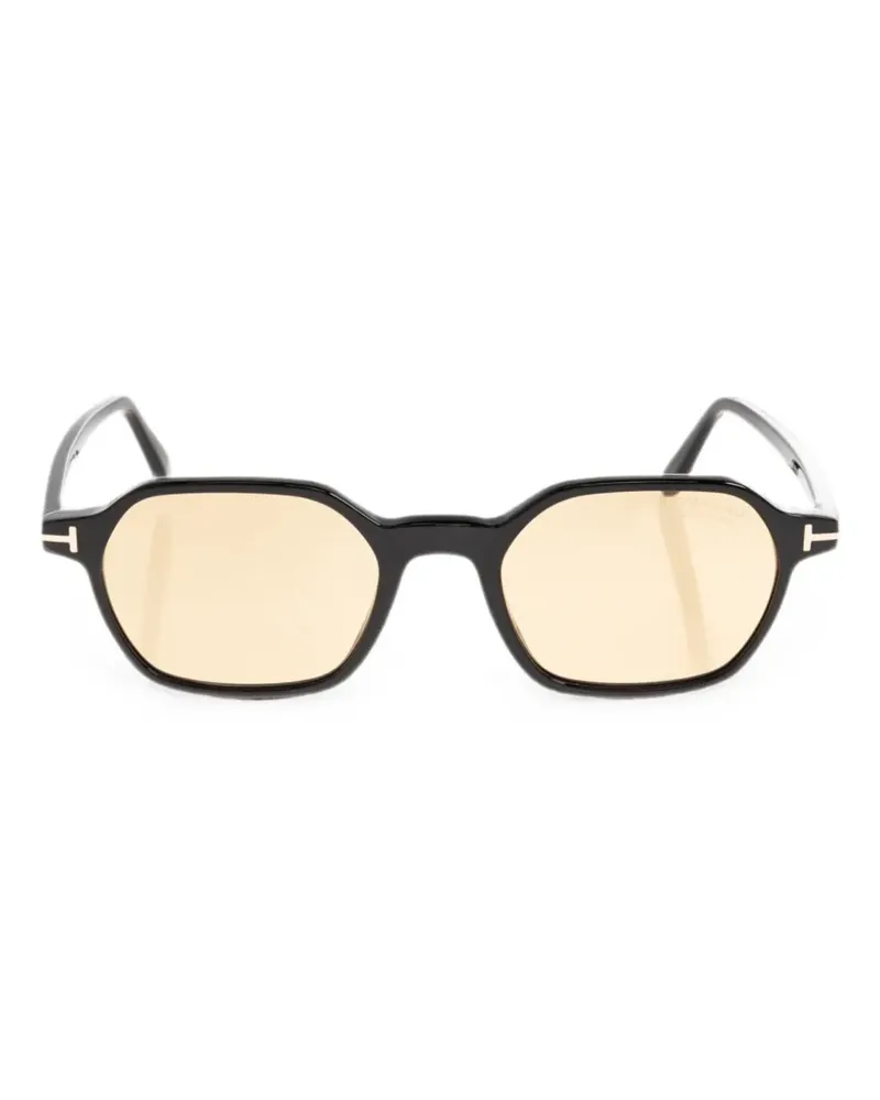 Tom Ford Joey-02 geometric-frame sunglasses - Schwarz Schwarz