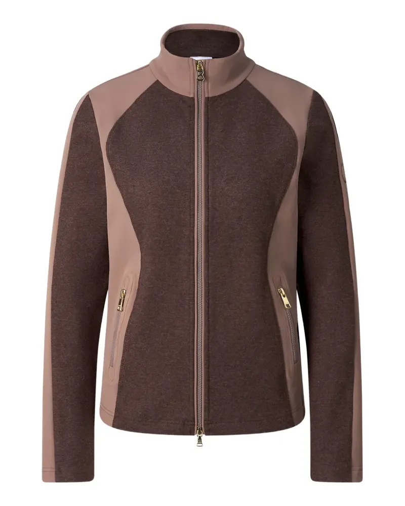 Bogner Dorinja Sweatshirt im Hybrid-Design - Braun Braun