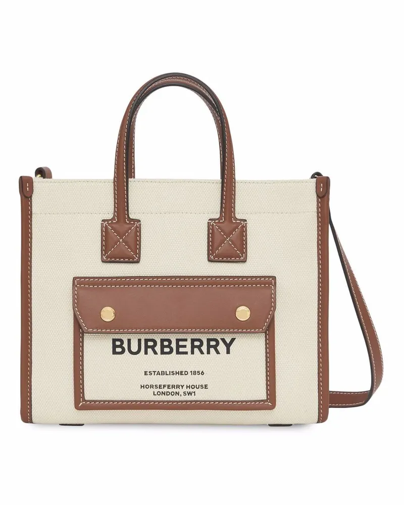 Burberry Mini Freya Handtasche - Nude Nude