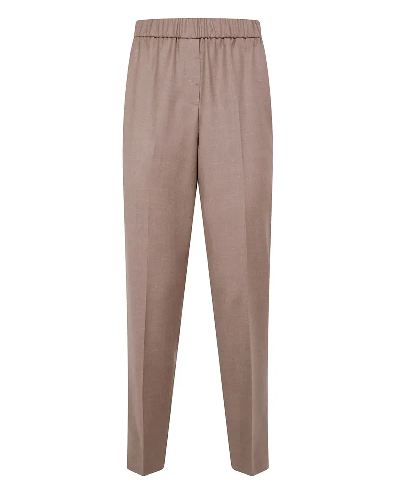 Peserico Hose mit elastischem Bund - Nude Nude