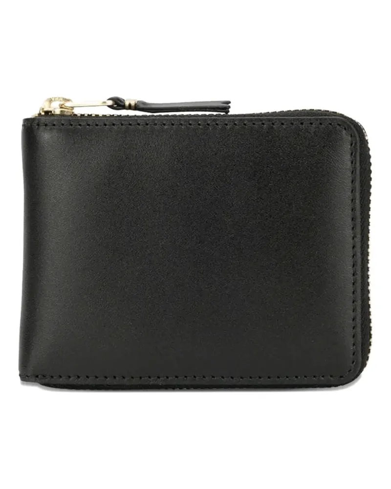 Comme des Garçons Classic leather U-zip wallet - Schwarz Schwarz
