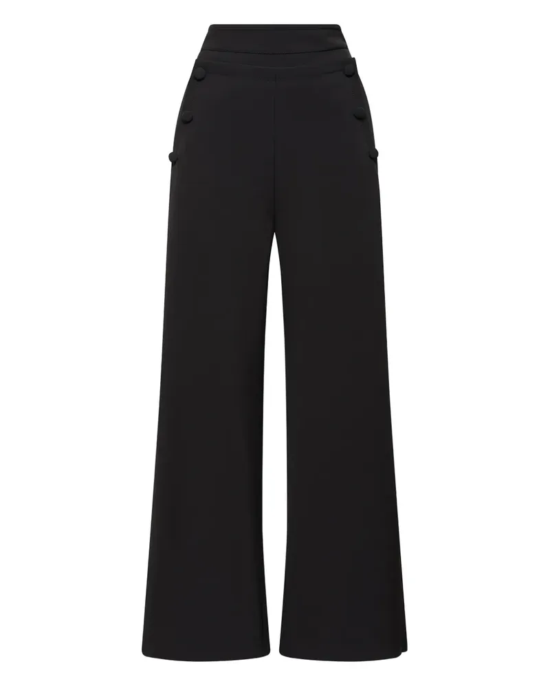 Maliparmi Geknöpfte Hose - Schwarz Schwarz