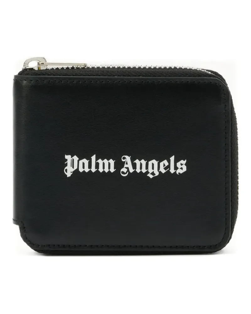 Palm Angels Portemonnaie mit Reißverschluss - Schwarz Schwarz