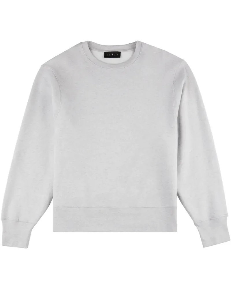 Hogan Sweatshirt mit rundem Ausschnitt - Grau Grau
