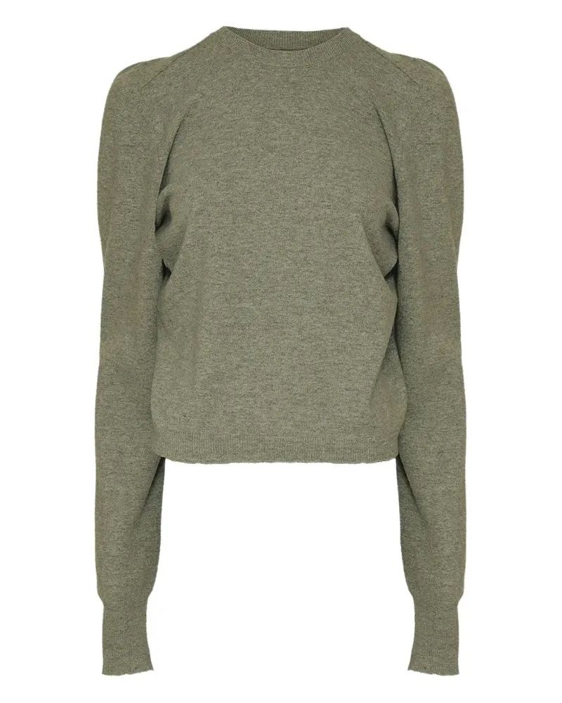 Maison Margiela Pullover mit Puffärmeln - Grün Grün