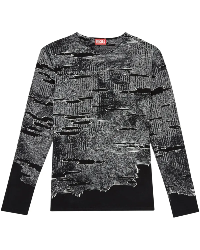 Diesel K-Cadmo T-Shirt - Schwarz Schwarz