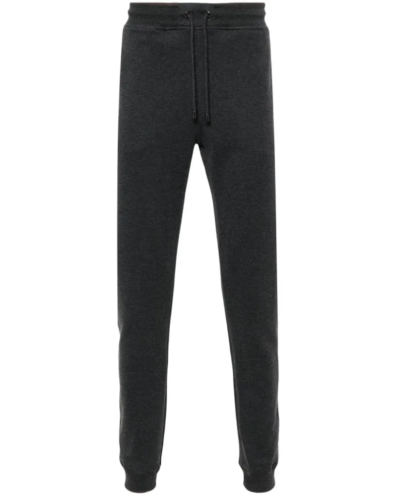 MOORER Fein gestrickte Norcia Jogginghose - Grau Grau