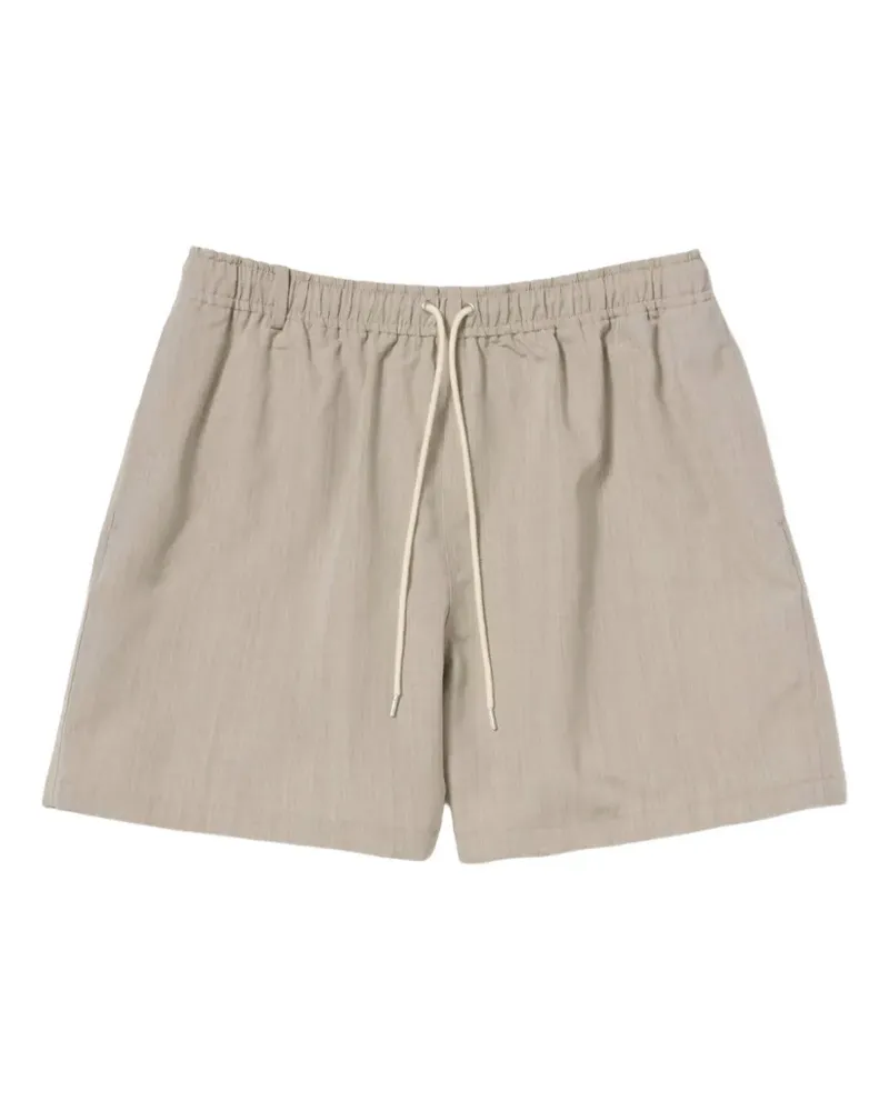 AURALEE Shorts mit Kordelzug - Nude Nude