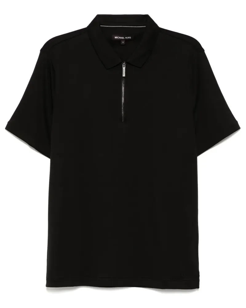 Michael Kors Poloshirt mit schmalem Schnitt - Schwarz Schwarz