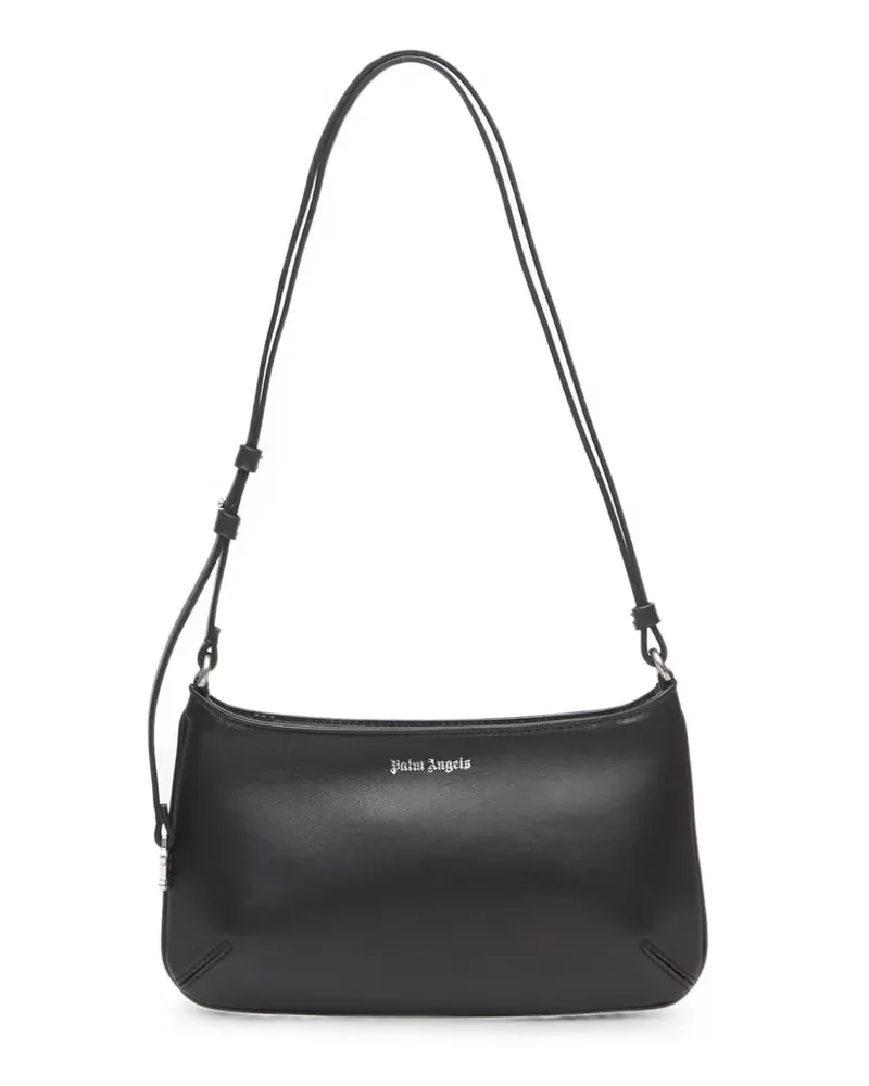 Palm Angels Giorgina Schultertasche mit Logo - Schwarz Schwarz