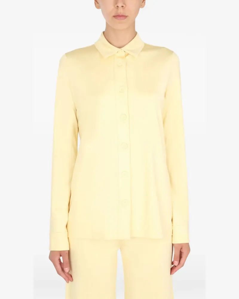 Jil Sander button-fastening shirt - Gelb Gelb