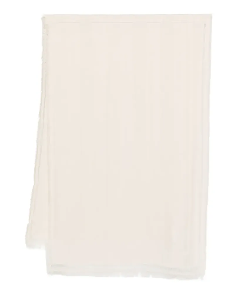 Elisabetta Franchi Schal mit Fransen - Nude Nude