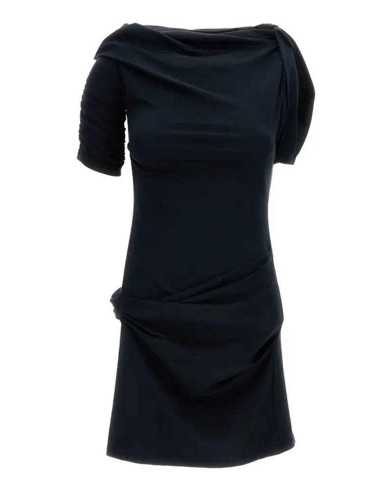 Jacquemus draped mini dress - Schwarz Schwarz
