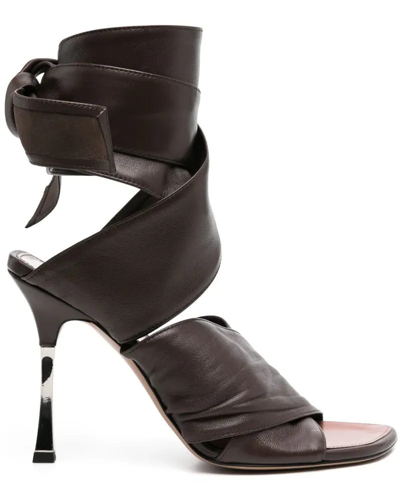Paris Texas Lorena Sandalen 75mm - Braun Braun