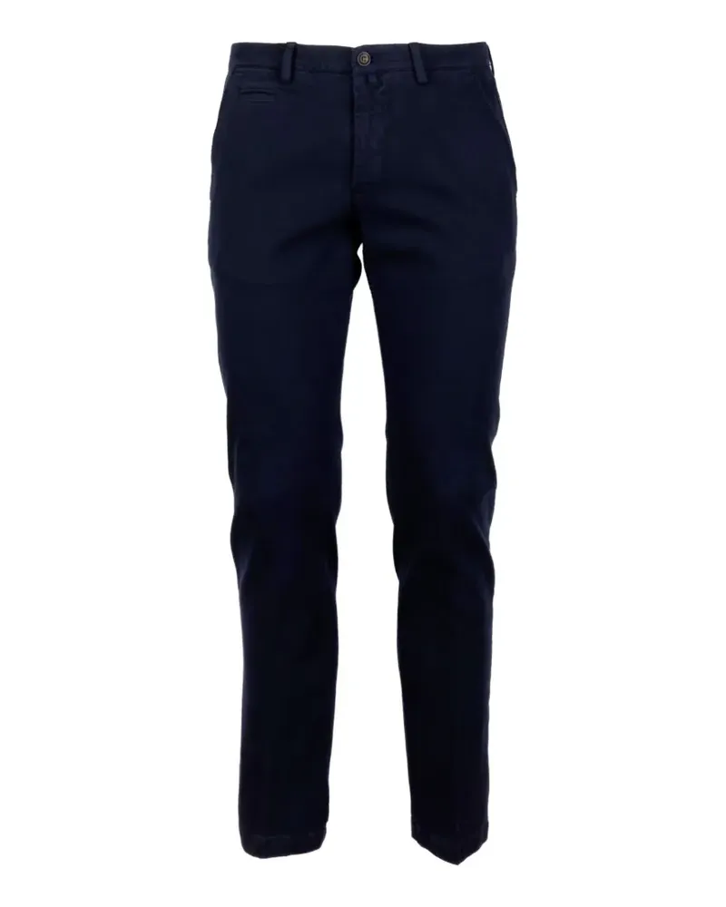Briglia 1949 Chino mit Logo-Patch - Blau Blau