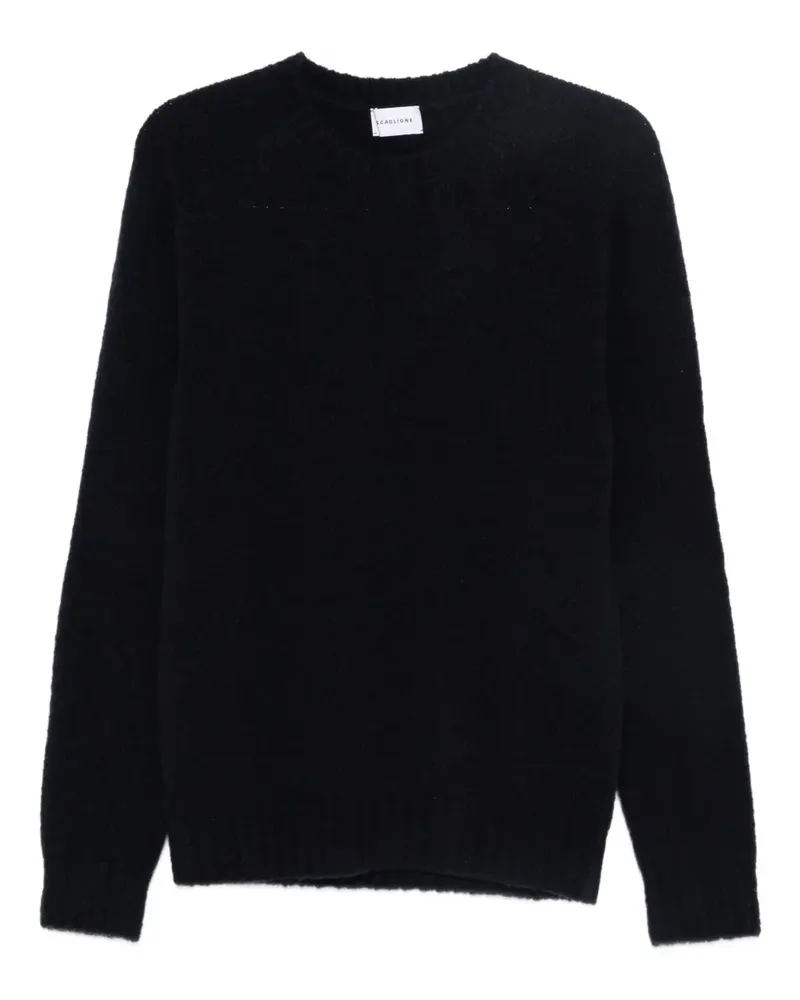 Scaglione Pullover mit Rundhalsausschnitt - Blau Blau