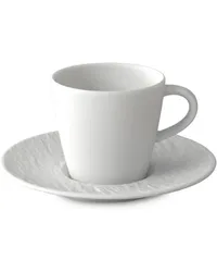 Villeroy & Boch Manufacture Rock Expresso Tassen (Set aus sechs Weiß