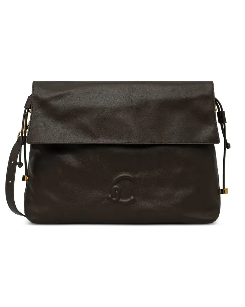 Coccinelle Tasche mit Logo-Prägung - Braun Braun