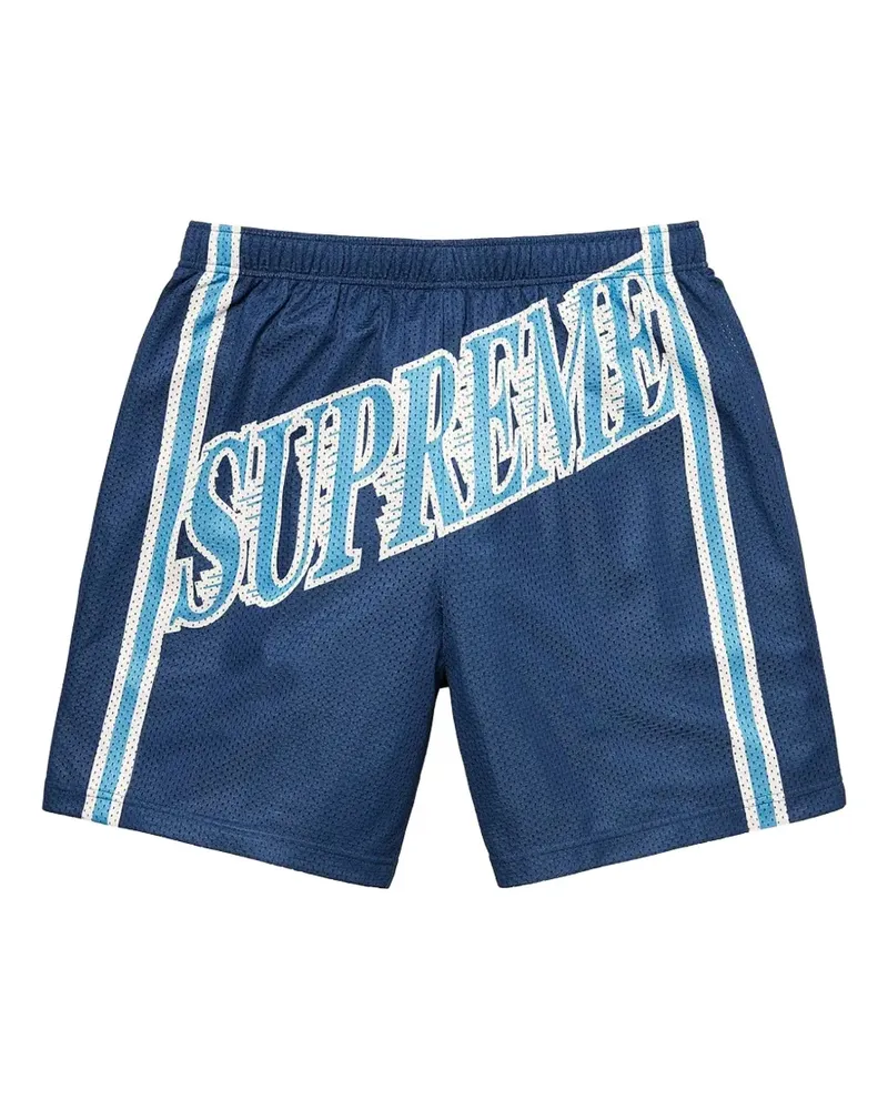 Supreme Being Slap Shot mesh shorts - Blau Blau