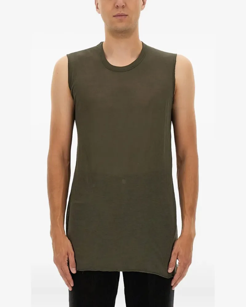 Rick Owens sleeveless tank top - Grün Grün