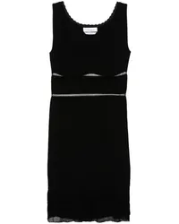 Blumarine Minikleid aus Jersey Schwarz