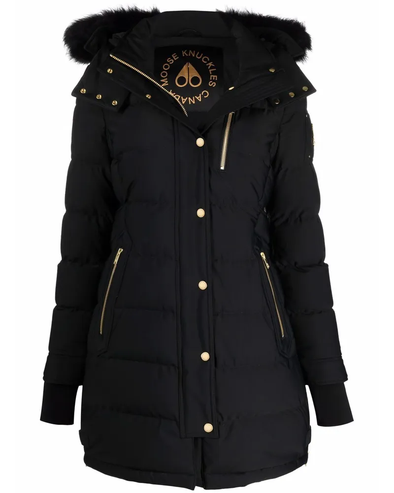 Moose Knuckles Goldie Creek Daunenparka Schwarz