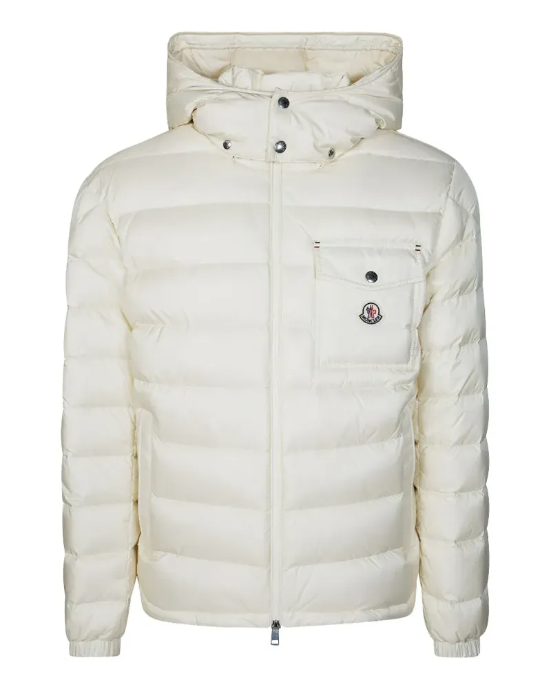 Moncler Gesteppte Verith Kapuzenjacke - Weiß Weiß