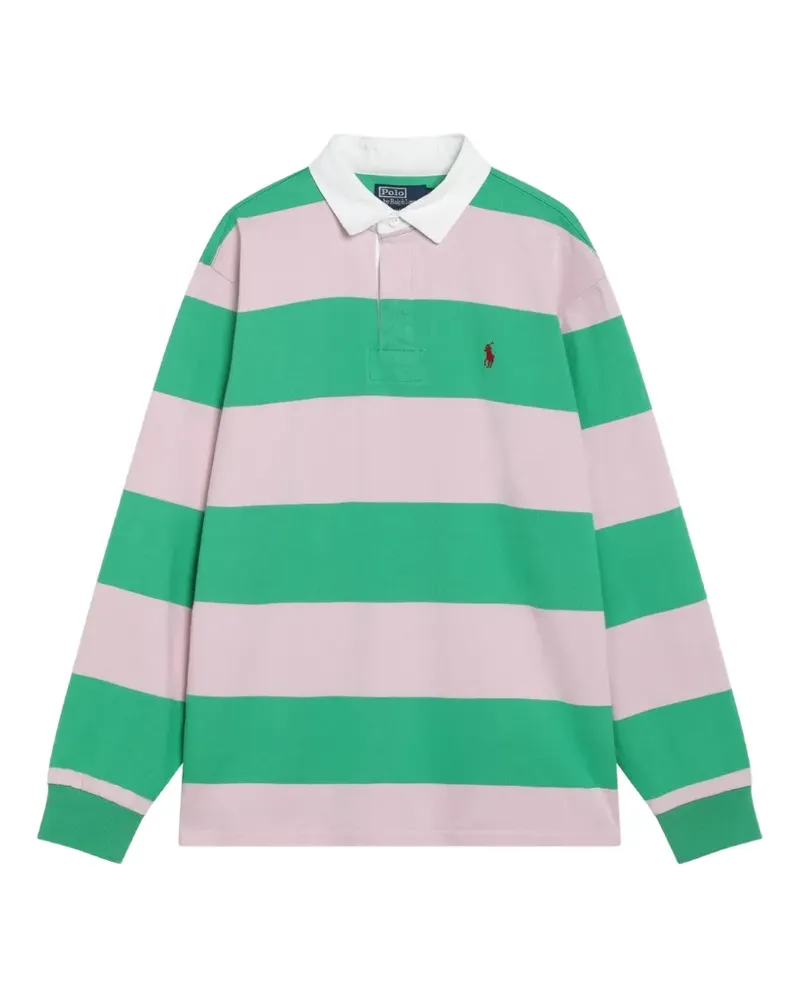 Ralph Lauren striped polo shirt - Rosa Rosa