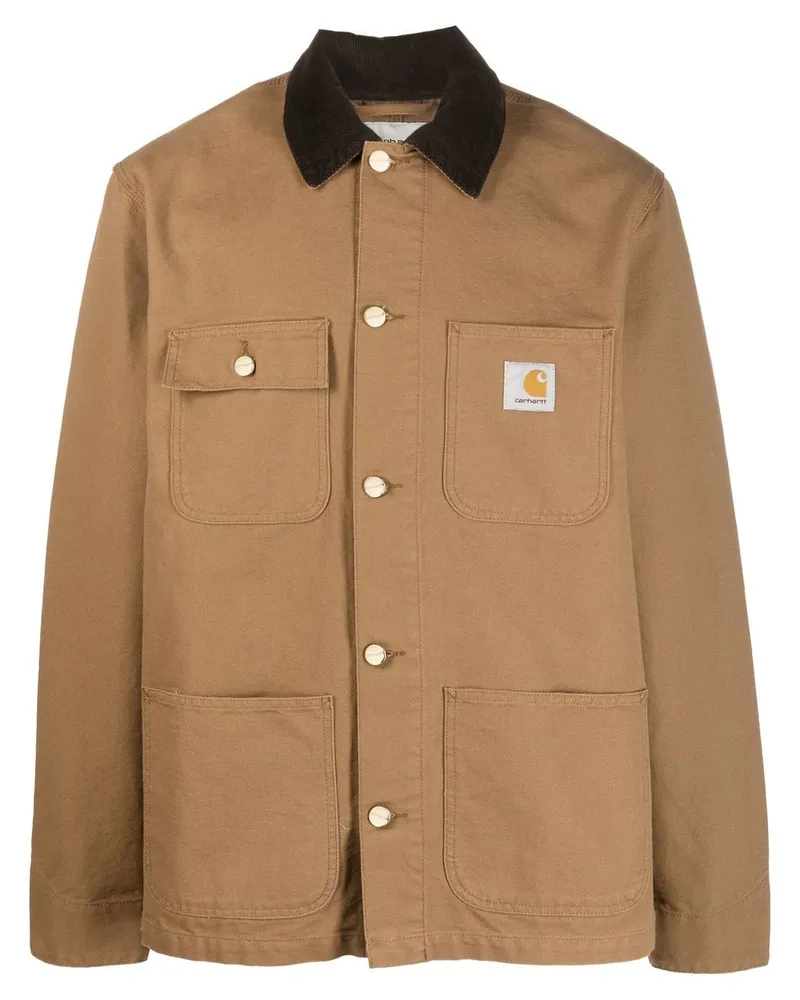 Carhartt WIP Michigan Mantel aus Bio-Baumwolle - Braun Braun