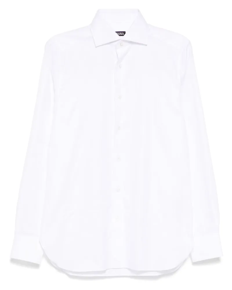 Ermenegildo Zegna Sartorial-Hemd - Weiß Weiß