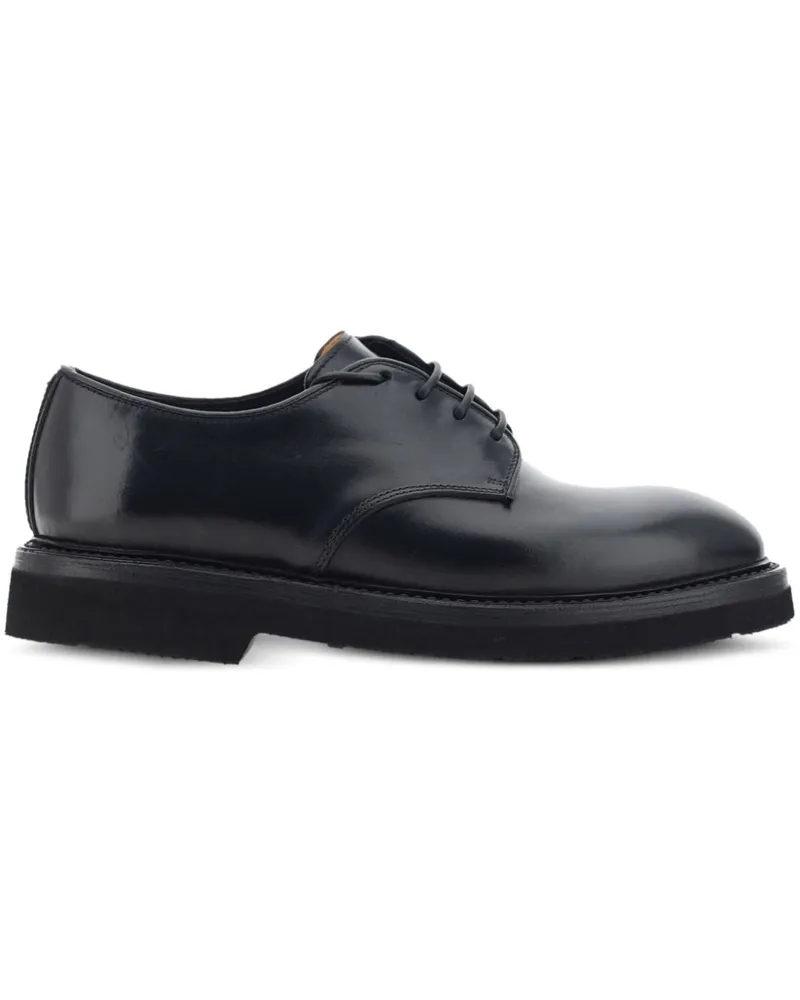 Premiata Derby-Schuhe aus Leder - Schwarz Schwarz